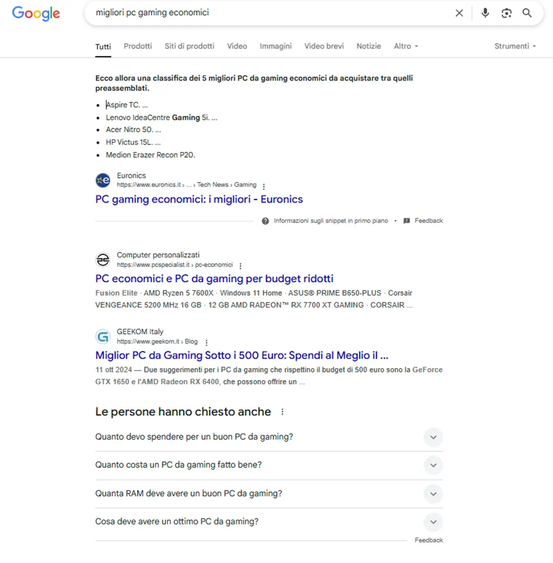 ricerca di tipo informativa