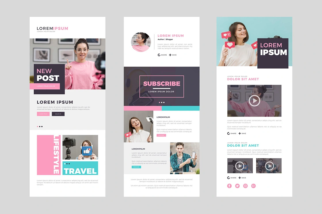 mockup Email per clienti super mockup di una email